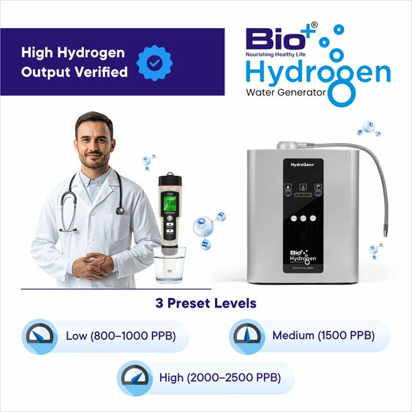 Bio+ HydroGen+ Hydrogen-Rich Water Generator | Up to 2500 PPB - Image 11
