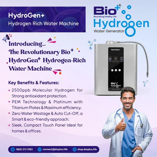 Bio+ HydroGen+ Hydrogen-Rich Water Generator | Up to 2500 PPB - Image 6